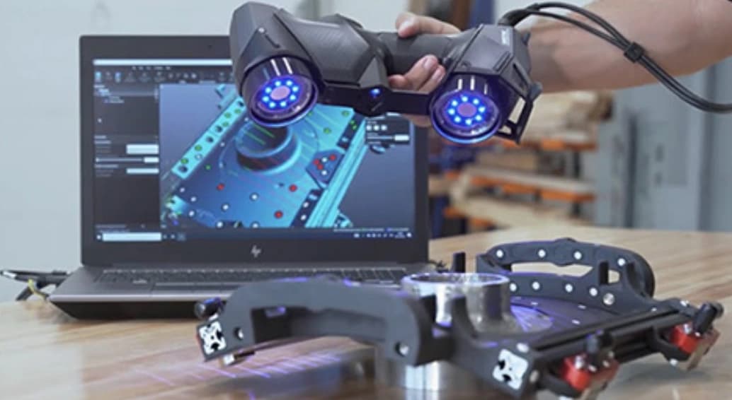 Scanare 3D a unei piese existente
