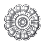 Rosetă decorativă fontă - 668
