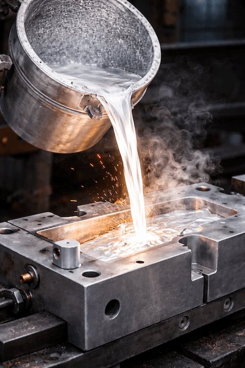 Turnare în cochilie de aluminiu