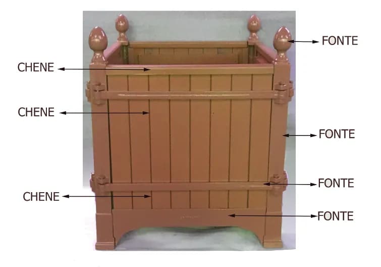 Jardinieră pentru portocal, modelul 5