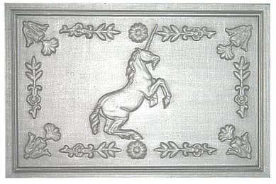 Licornă ornamentată