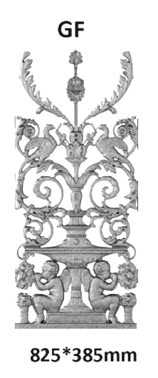 Balustradă, rambardă lucrată din fontă