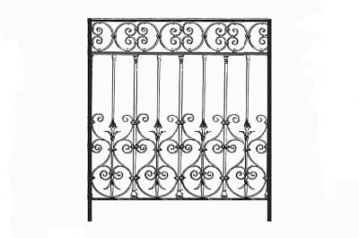 Balustradă, rambardă lucrată din fontă