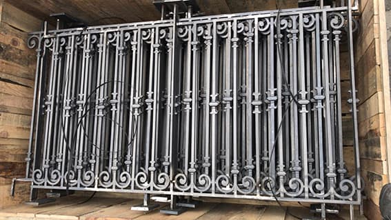 Balustradă, rambardă lucrată din fontă