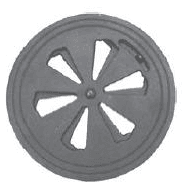 Aerator reglabil rotund
