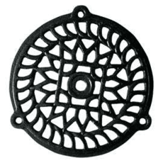 Gril de ventilație rotund