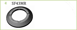 Greutatea roții de tractor Same Deutz Fahr 43 kg - SF43MR