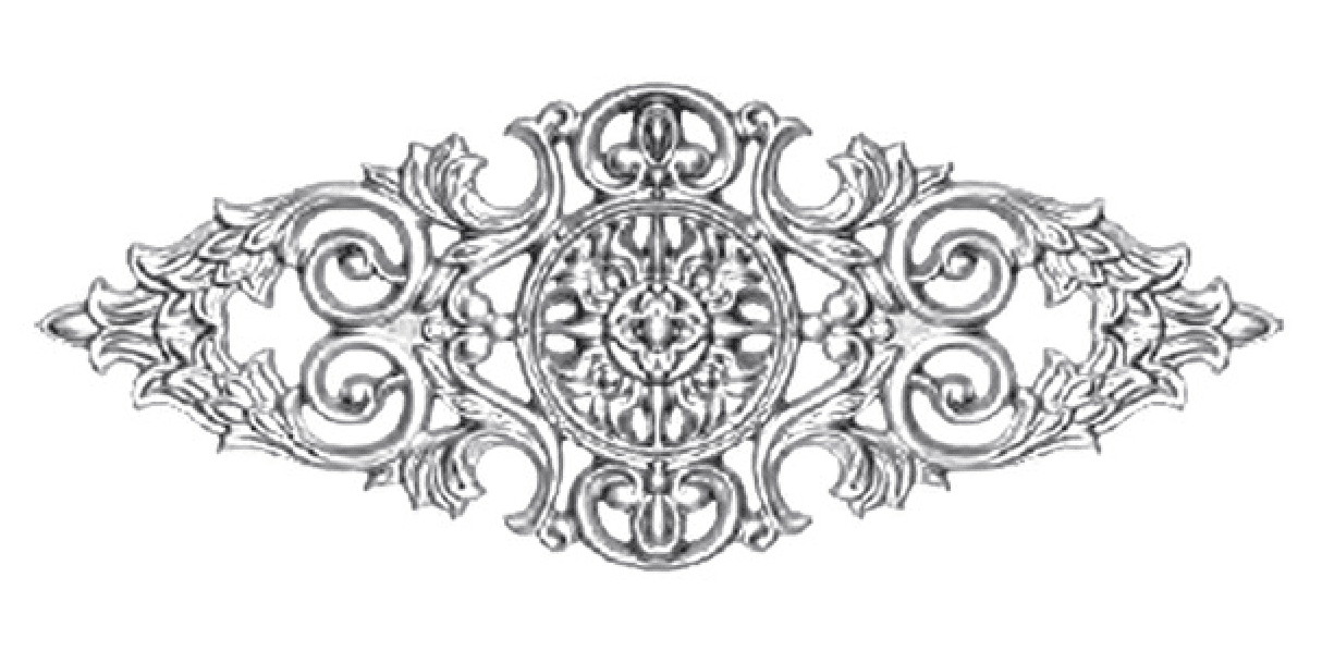 Palmetă fontă 529