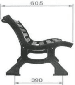 Picior de banc public