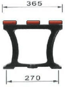 Picior de banc rural