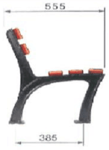 Picior de banc urban