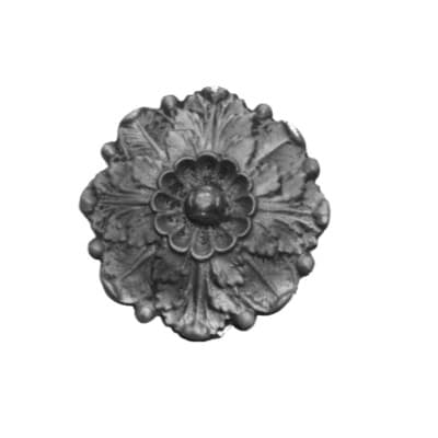 Rosetă decorativă din fontă - Calendula officinalis